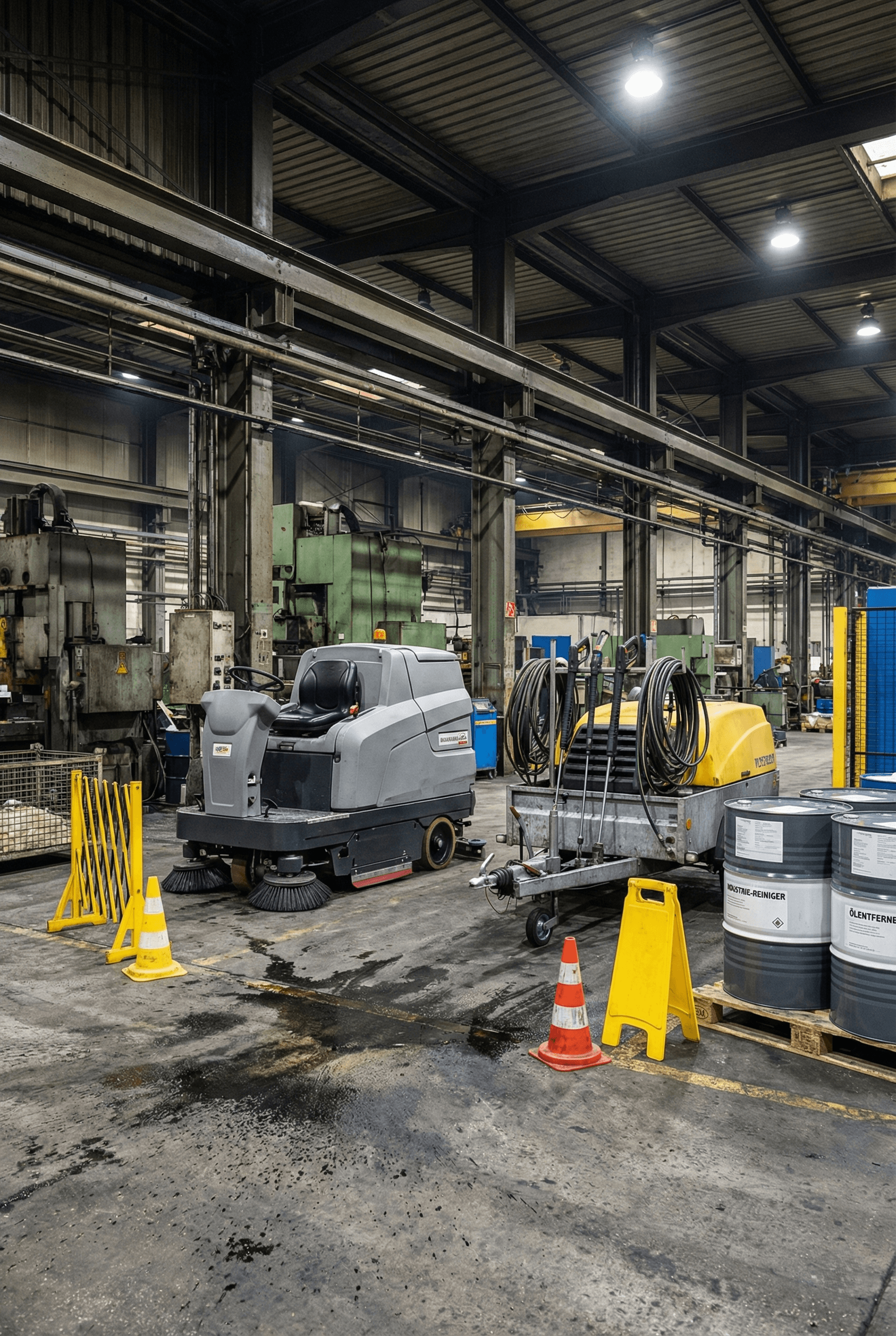 Professionelle Industriereinigung